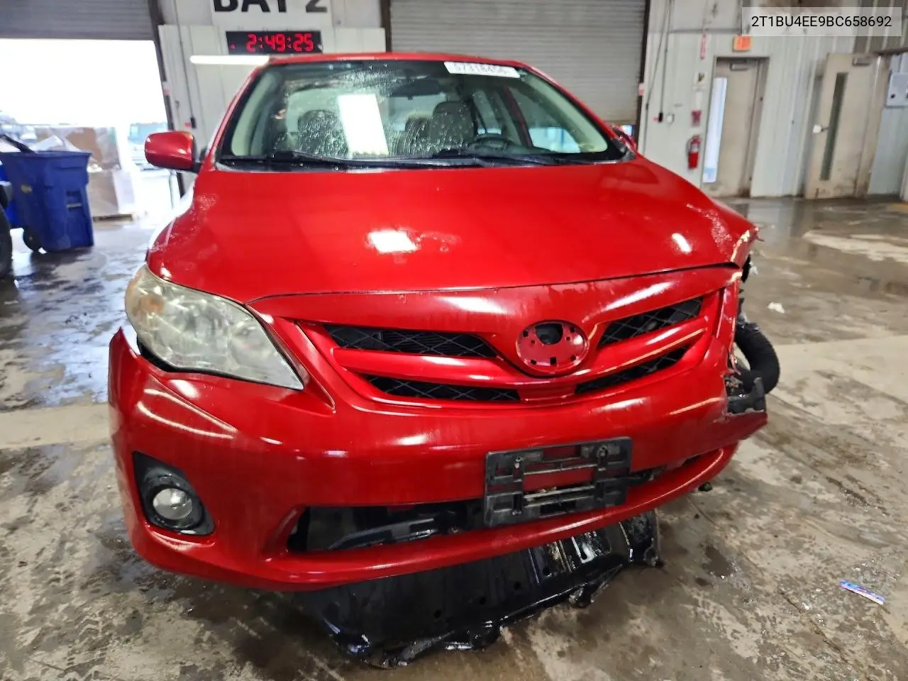 2011 Toyota Corolla Le VIN: 2T1BU4EE9BC658692 Lot: 57318456