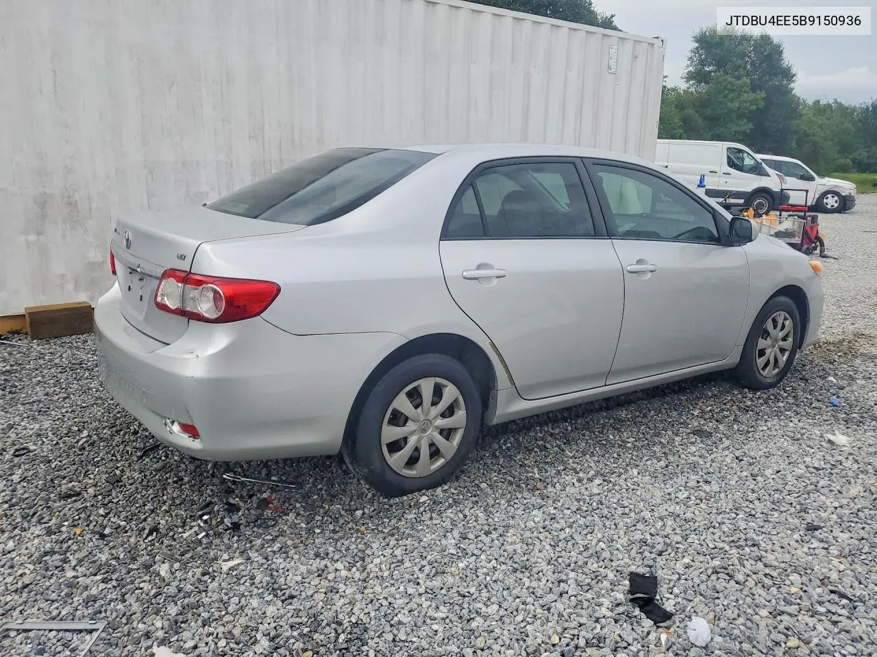 2011 Toyota Corolla Le VIN: JTDBU4EE5B9150936 Lot: 57744576