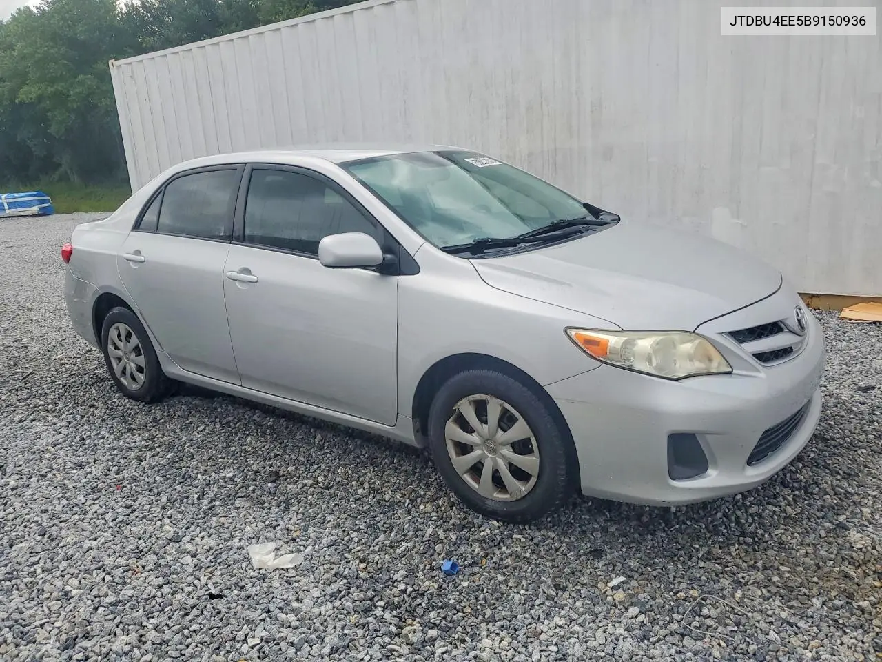 2011 Toyota Corolla Le VIN: JTDBU4EE5B9150936 Lot: 57744576