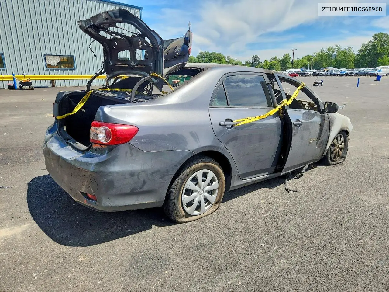 2011 Toyota Corolla Le VIN: 2T1BU4EE1BC568968 Lot: 57965536