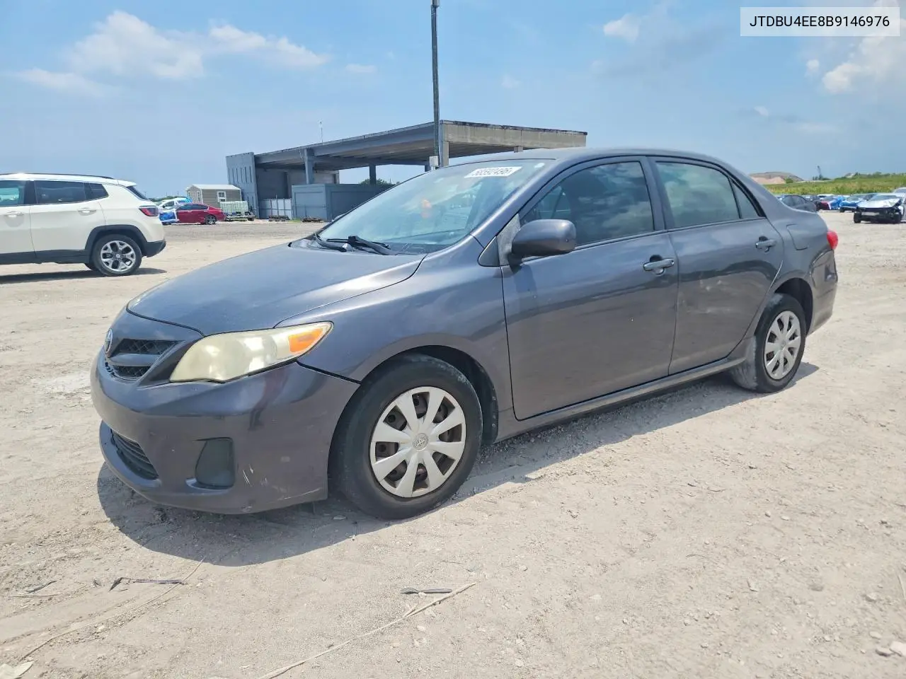 2011 Toyota Corolla Le VIN: JTDBU4EE8B9146976 Lot: 58592496