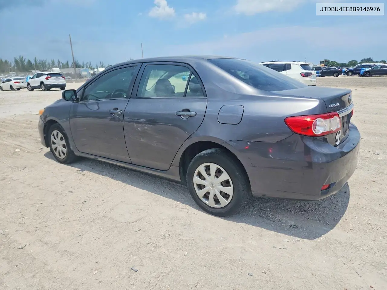 2011 Toyota Corolla Le VIN: JTDBU4EE8B9146976 Lot: 58592496