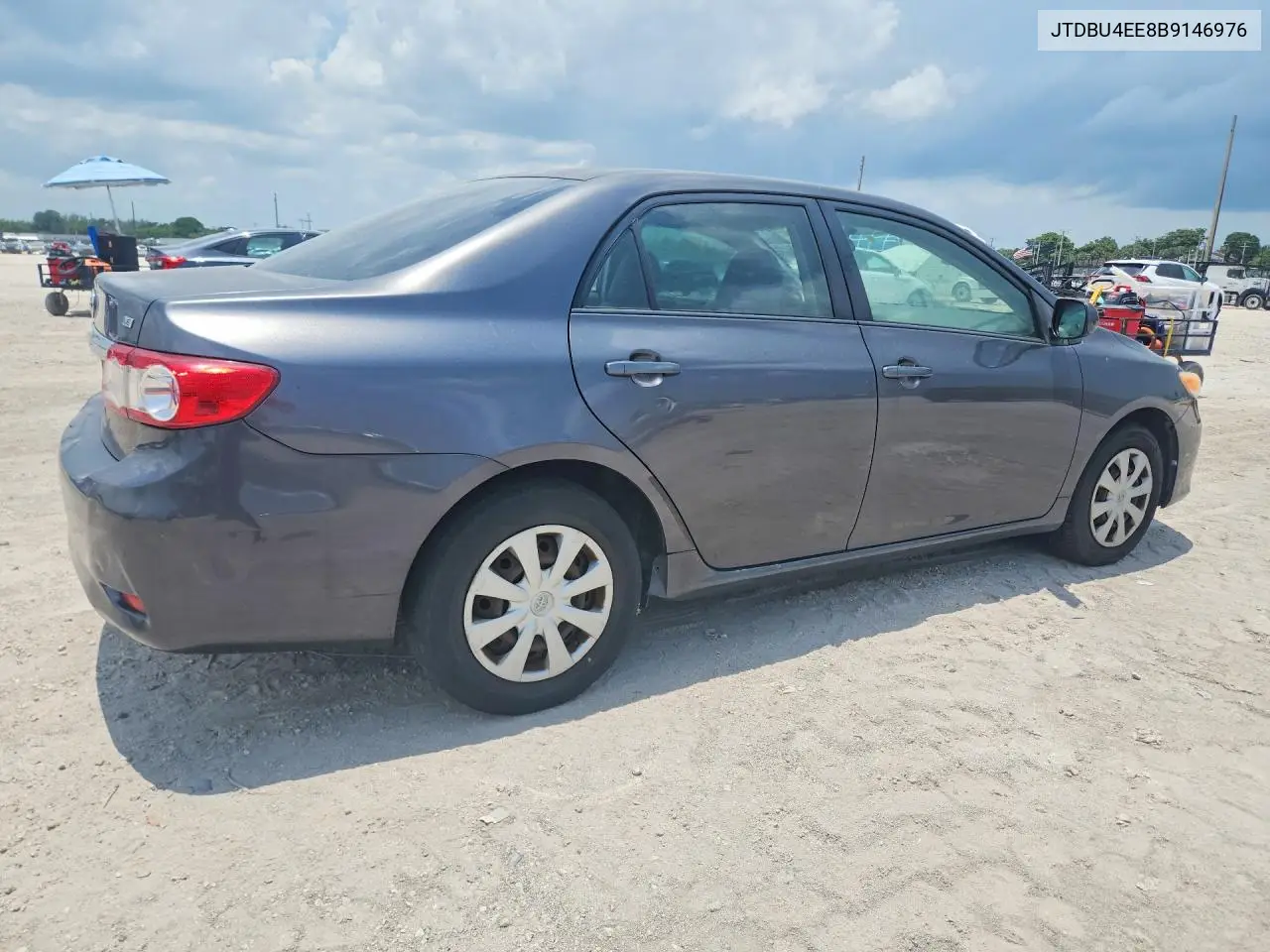 2011 Toyota Corolla Le VIN: JTDBU4EE8B9146976 Lot: 58592496