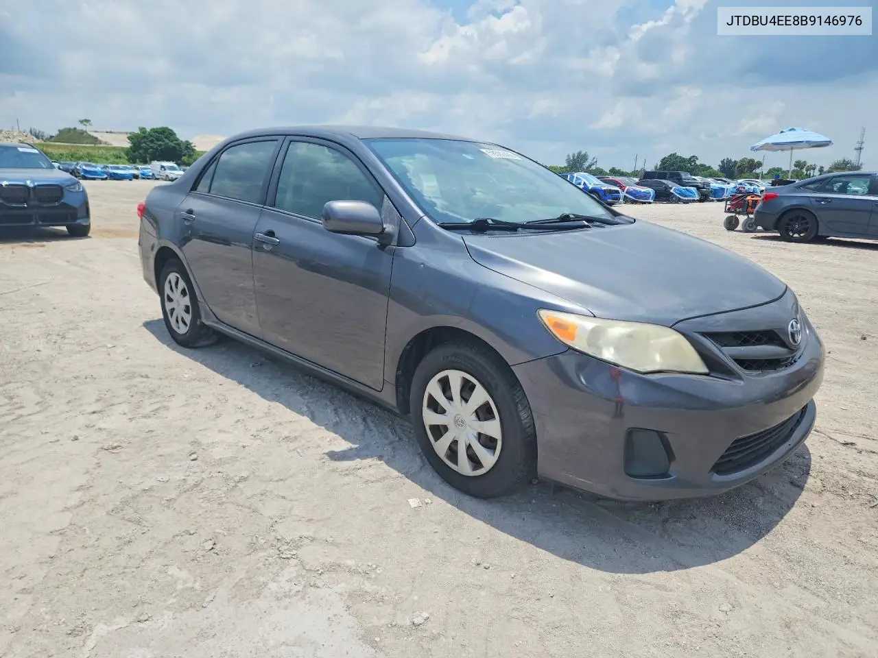 2011 Toyota Corolla Le VIN: JTDBU4EE8B9146976 Lot: 58592496
