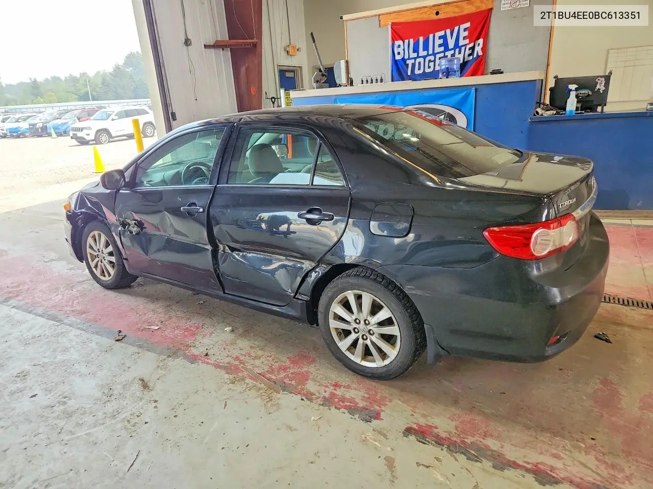 2011 Toyota Corolla Le VIN: 2T1BU4EE0BC613351 Lot: 61320726