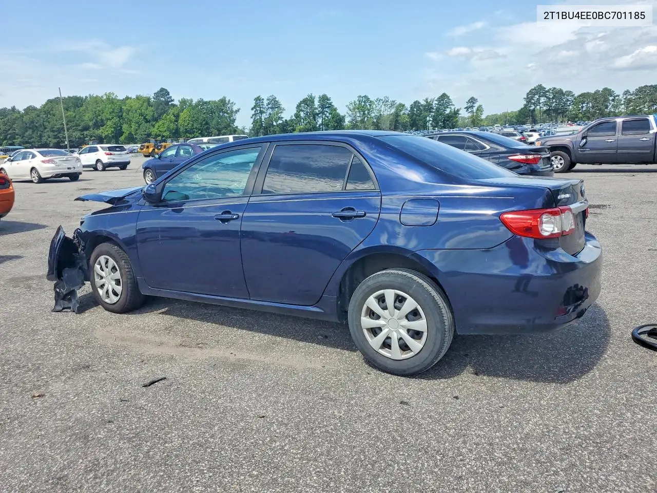 2011 Toyota Corolla Le VIN: 2T1BU4EE0BC701185 Lot: 61472596
