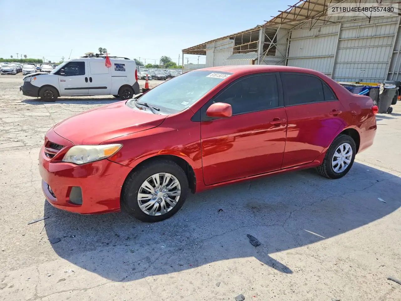 2011 Toyota Corolla Le VIN: 2T1BU4EE4BC557480 Lot: 61615076