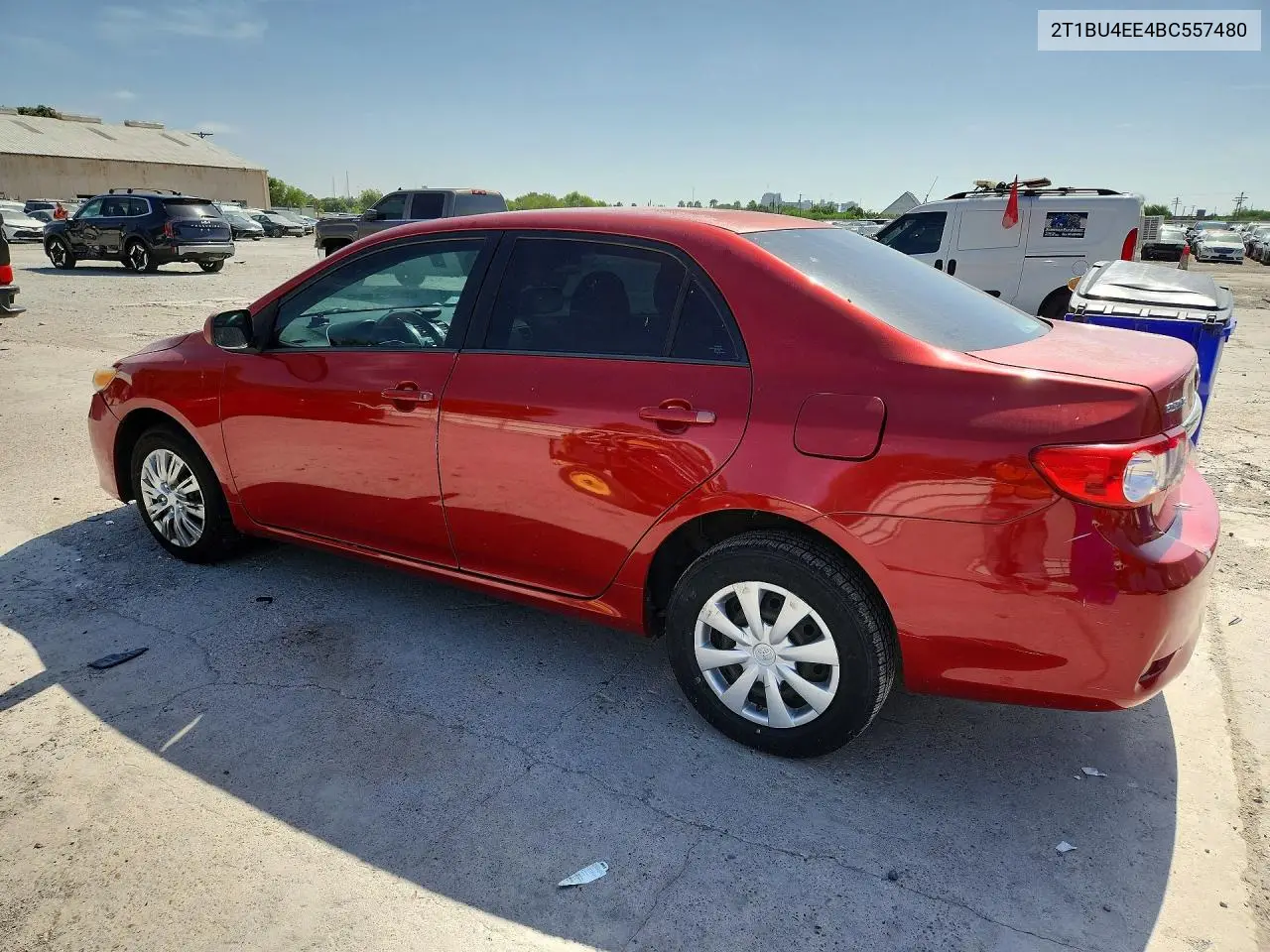 2011 Toyota Corolla Le VIN: 2T1BU4EE4BC557480 Lot: 61615076