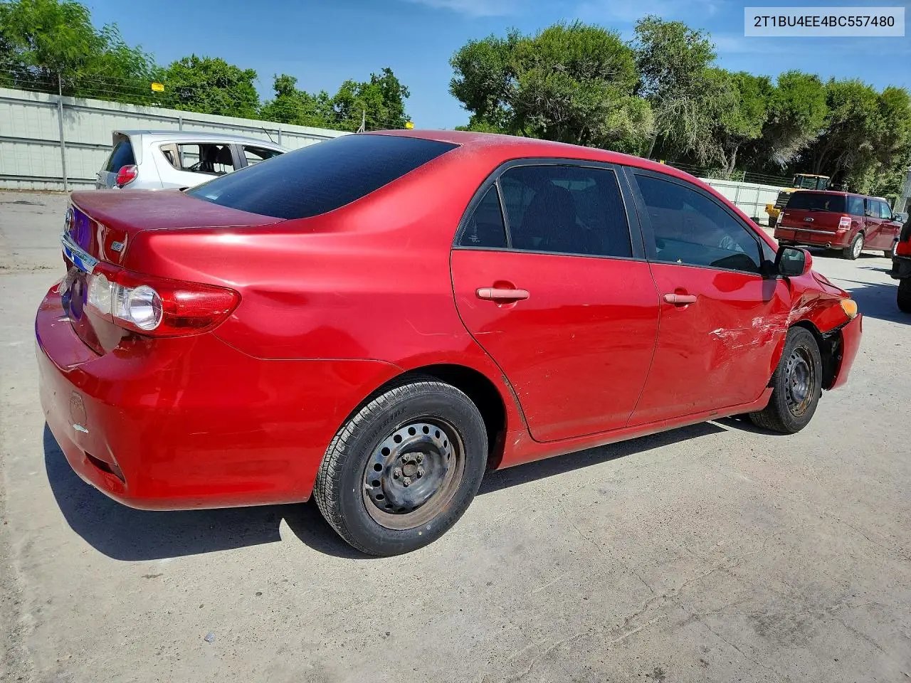 2011 Toyota Corolla Le VIN: 2T1BU4EE4BC557480 Lot: 61615076