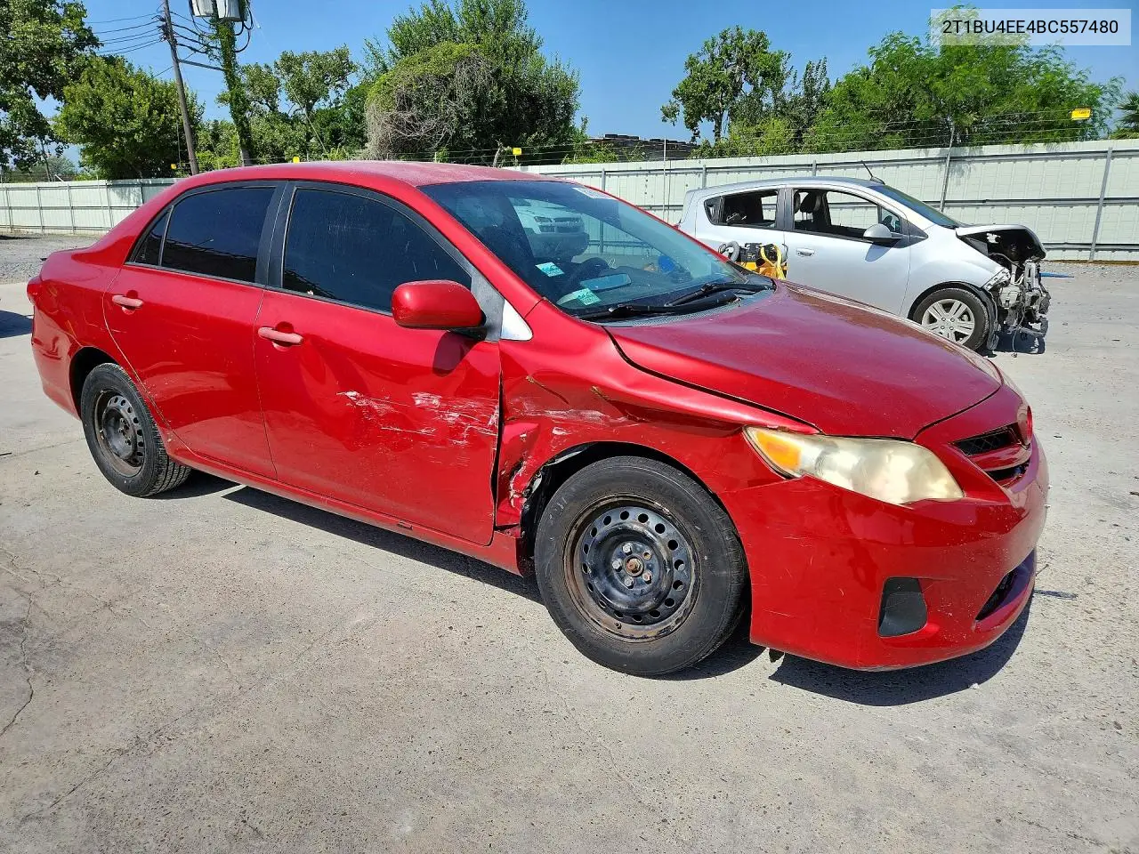2011 Toyota Corolla Le VIN: 2T1BU4EE4BC557480 Lot: 61615076