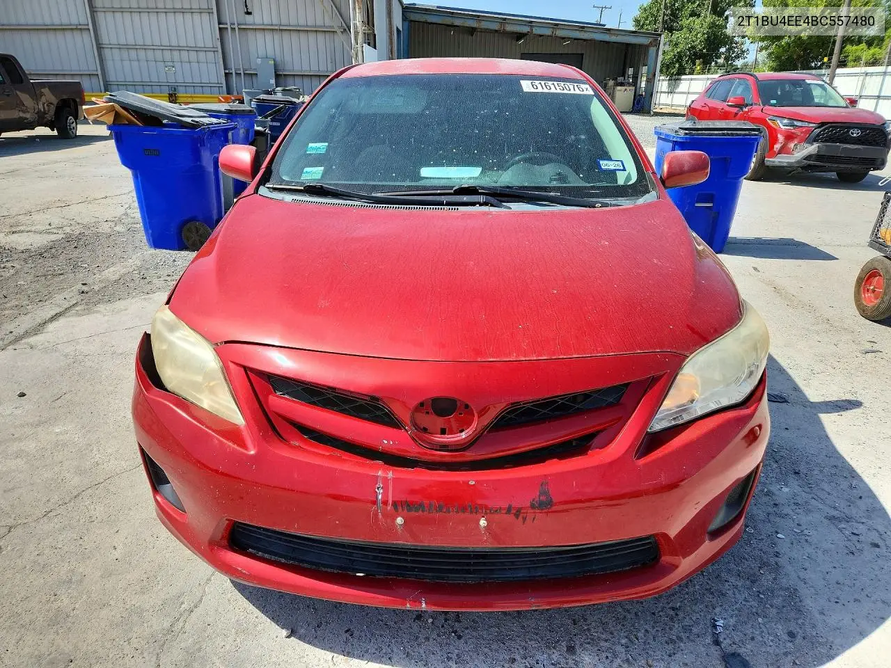 2011 Toyota Corolla Le VIN: 2T1BU4EE4BC557480 Lot: 61615076