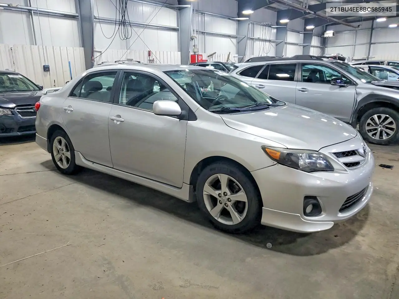 2011 Toyota Corolla S VIN: 2T1BU4EE8BC585945 Lot: 61850906