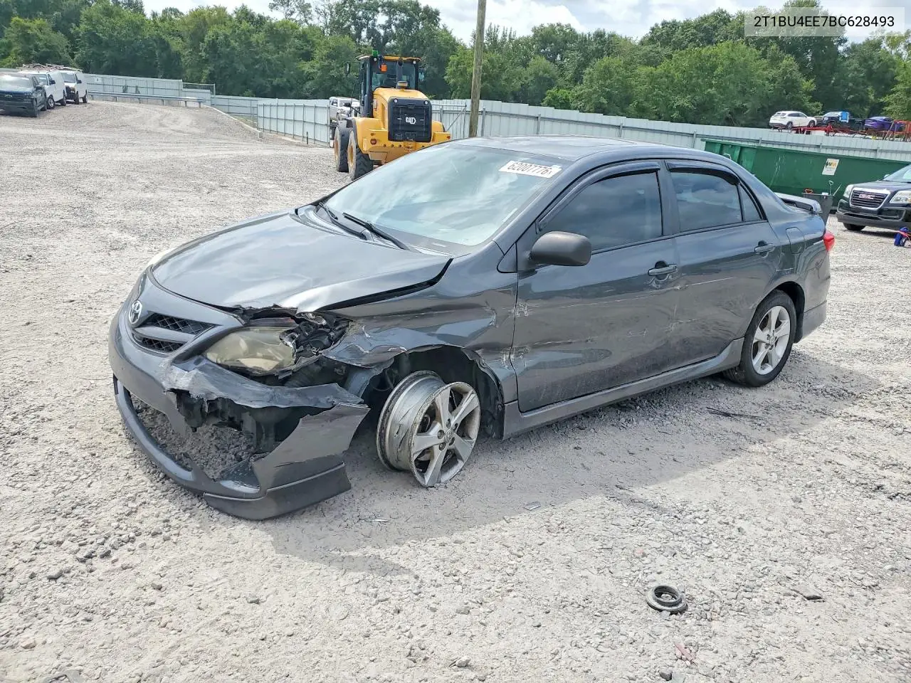 2011 Toyota Corolla S VIN: 2T1BU4EE7BC628493 Lot: 62007776