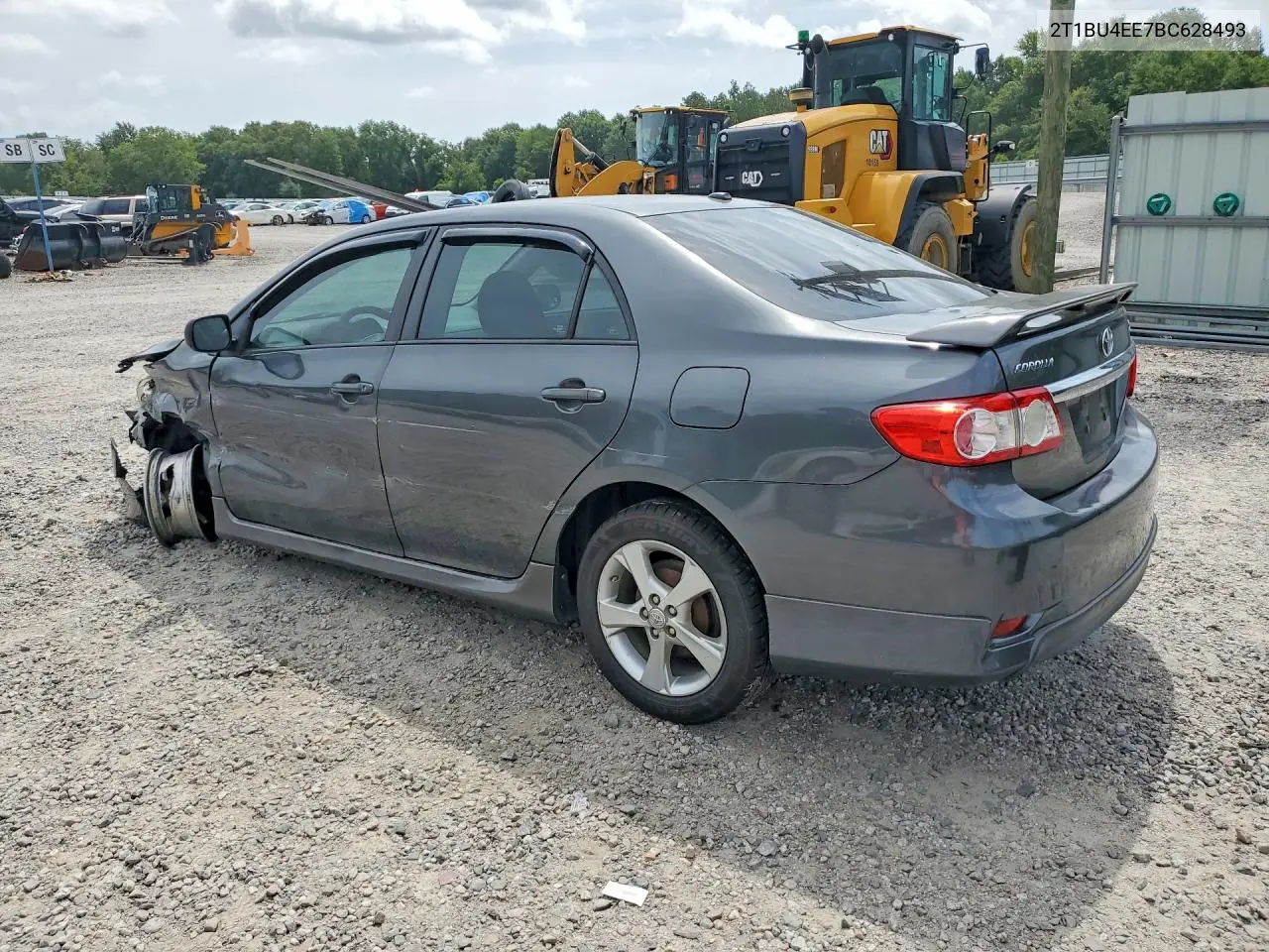 2011 Toyota Corolla S VIN: 2T1BU4EE7BC628493 Lot: 62007776
