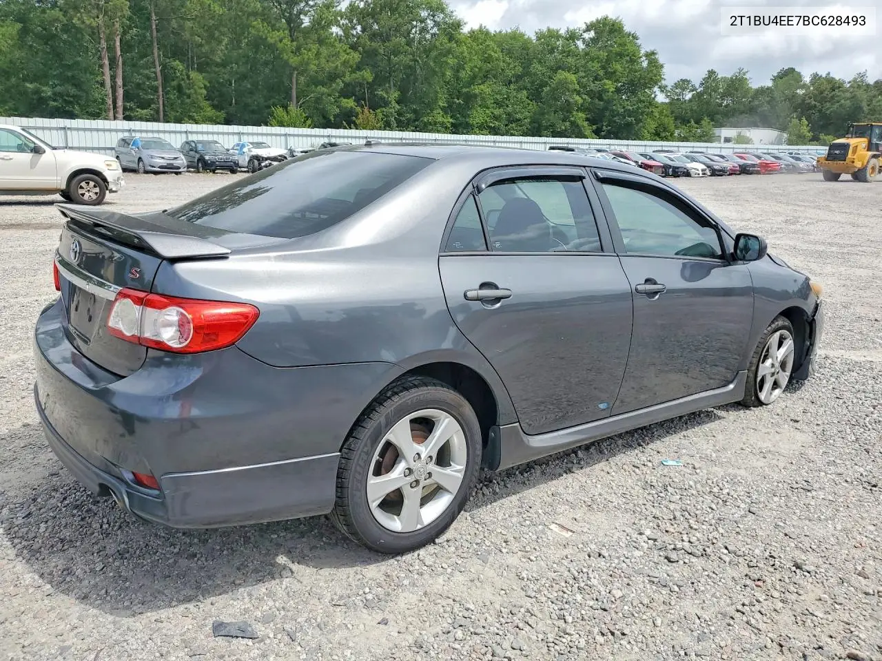 2011 Toyota Corolla S VIN: 2T1BU4EE7BC628493 Lot: 62007776