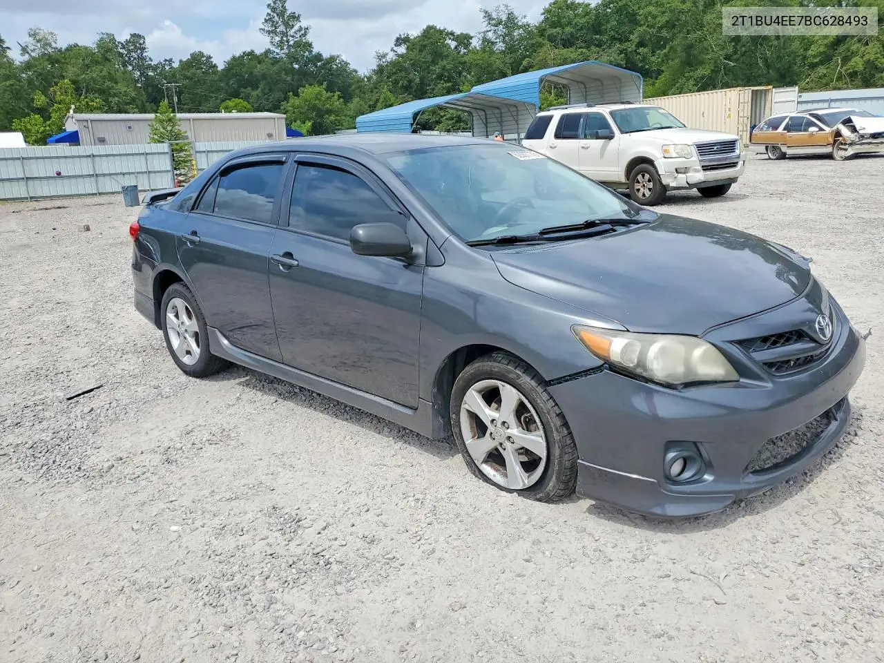 2011 Toyota Corolla S VIN: 2T1BU4EE7BC628493 Lot: 62007776