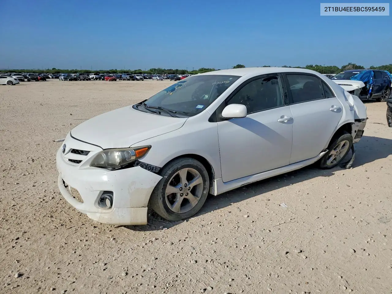 2011 Toyota Corolla S VIN: 2T1BU4EE5BC595459 Lot: 62323946
