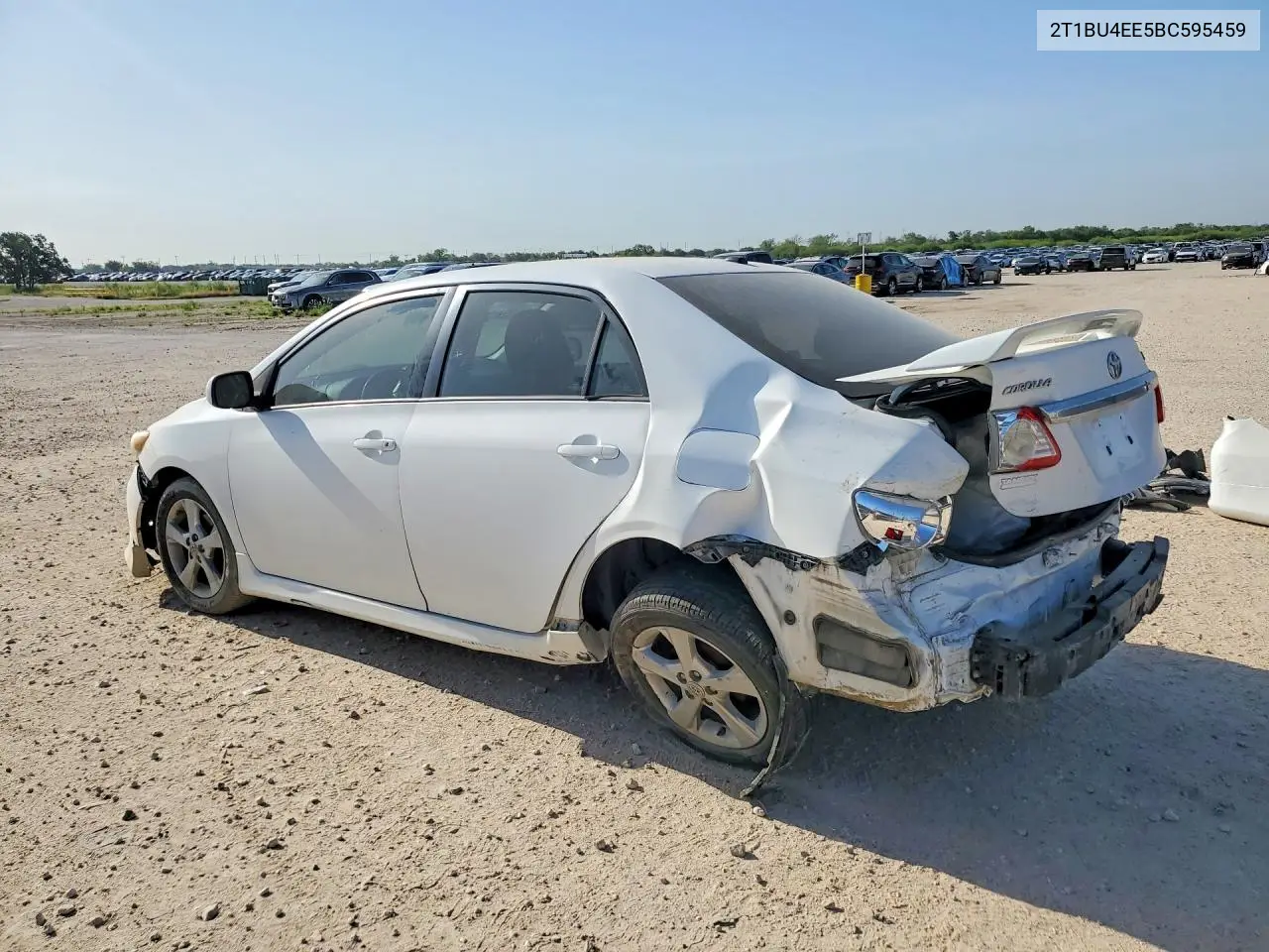 2011 Toyota Corolla S VIN: 2T1BU4EE5BC595459 Lot: 62323946
