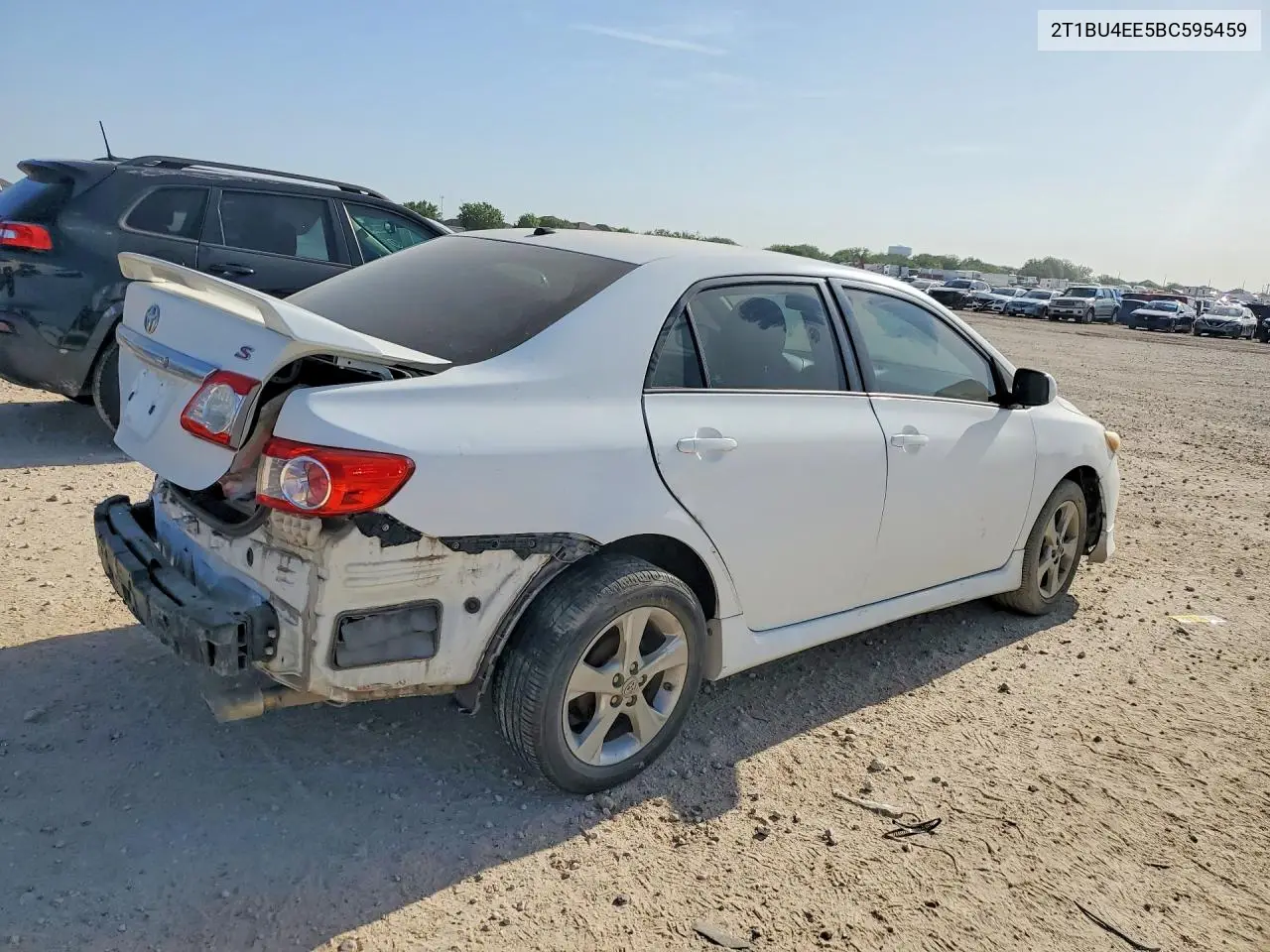 2011 Toyota Corolla S VIN: 2T1BU4EE5BC595459 Lot: 62323946
