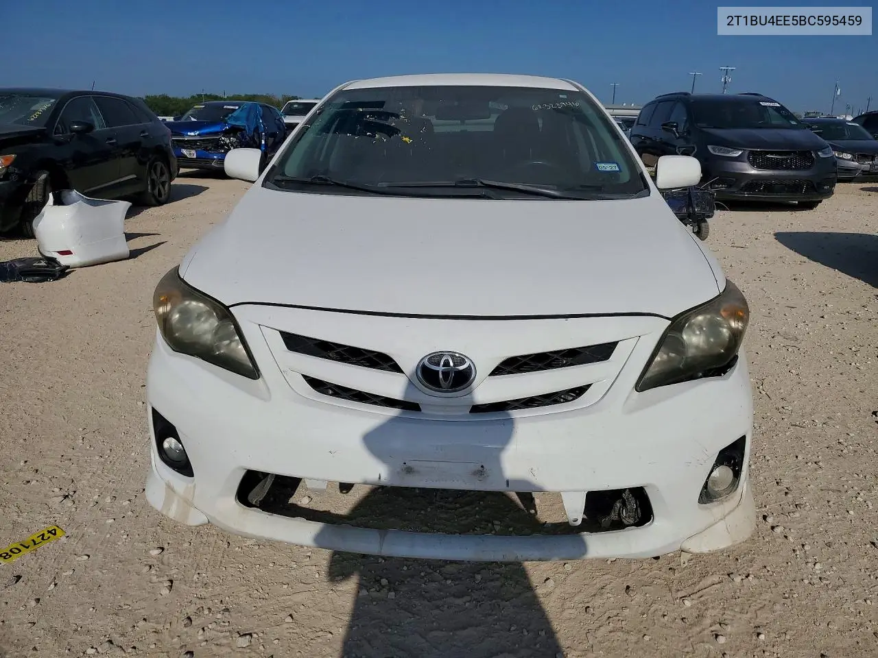 2011 Toyota Corolla S VIN: 2T1BU4EE5BC595459 Lot: 62323946