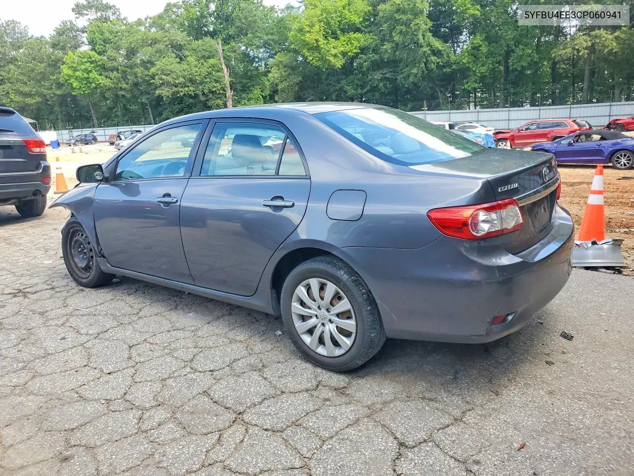 2012 Toyota Corolla Le VIN: 5YFBU4EE3CP060941 Lot: 58369476