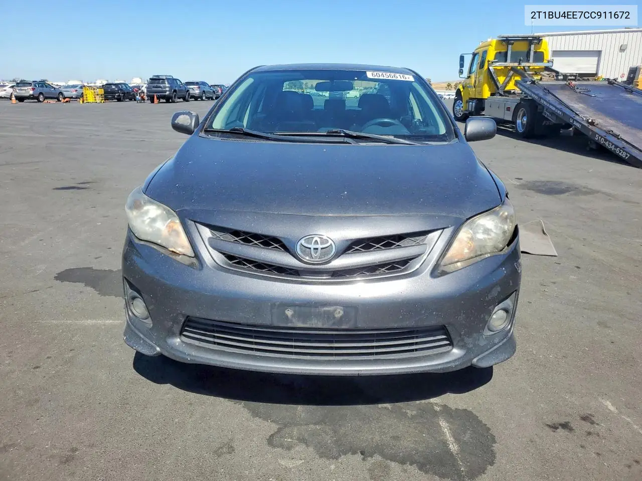 2012 Toyota Corolla S VIN: 2T1BU4EE7CC911672 Lot: 60456616