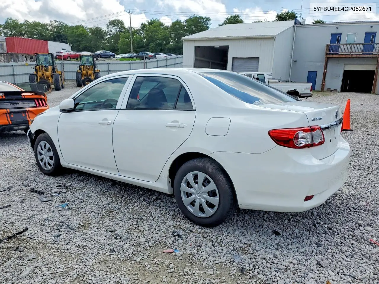 2012 Toyota Corolla L VIN: 5YFBU4EE4CP052671 Lot: 60678366
