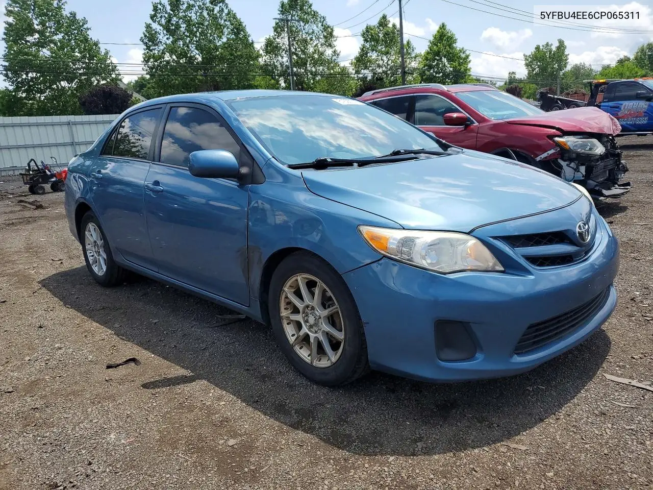 2012 Toyota Corolla Le VIN: 5YFBU4EE6CP065311 Lot: 61690016