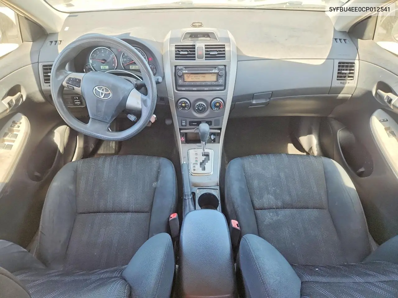 2012 Toyota Corolla S VIN: 5YFBU4EE0CP012541 Lot: 61926726