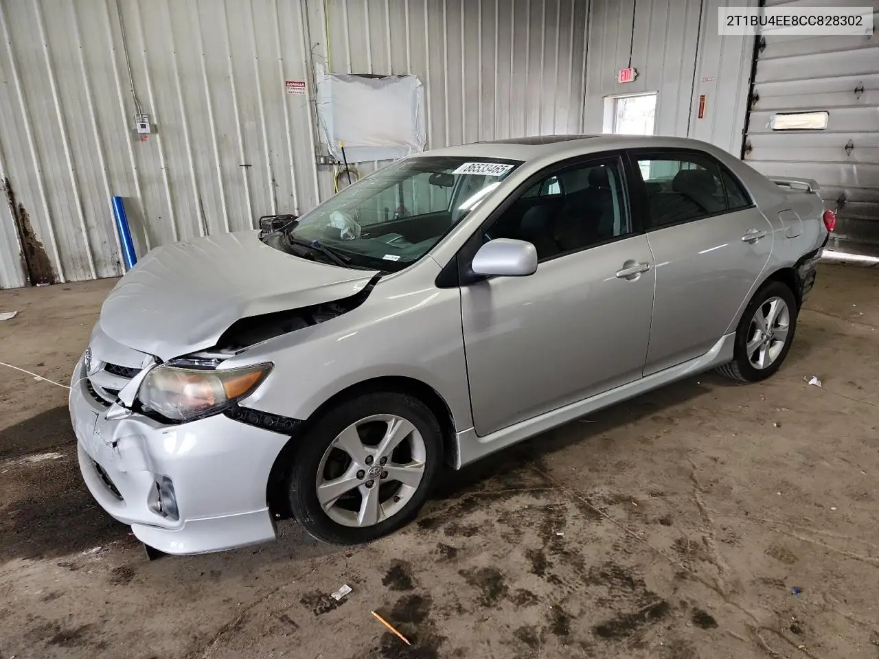 2T1BU4EE8CC828302 2012 Toyota Corolla Base