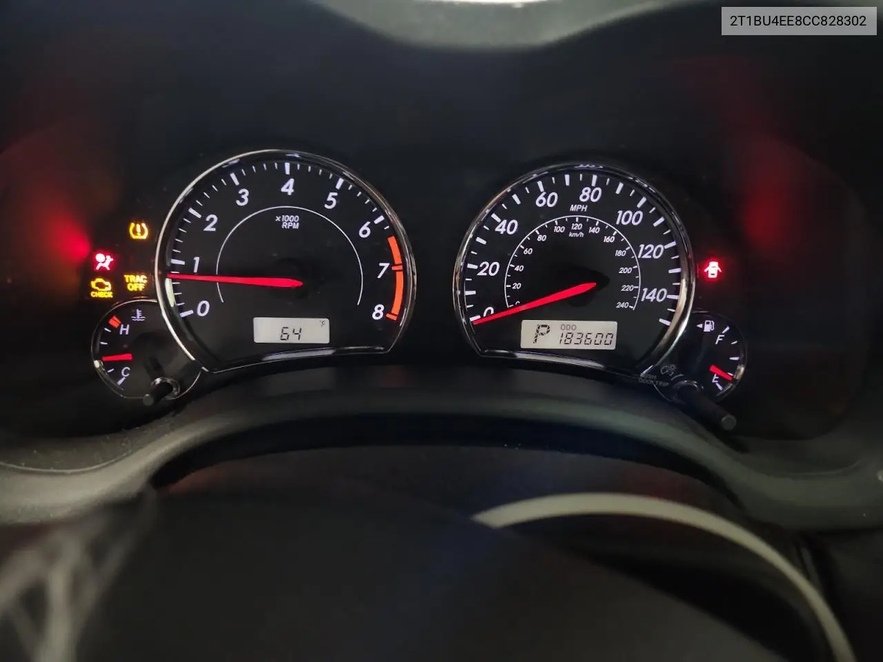 2T1BU4EE8CC828302 2012 Toyota Corolla Base