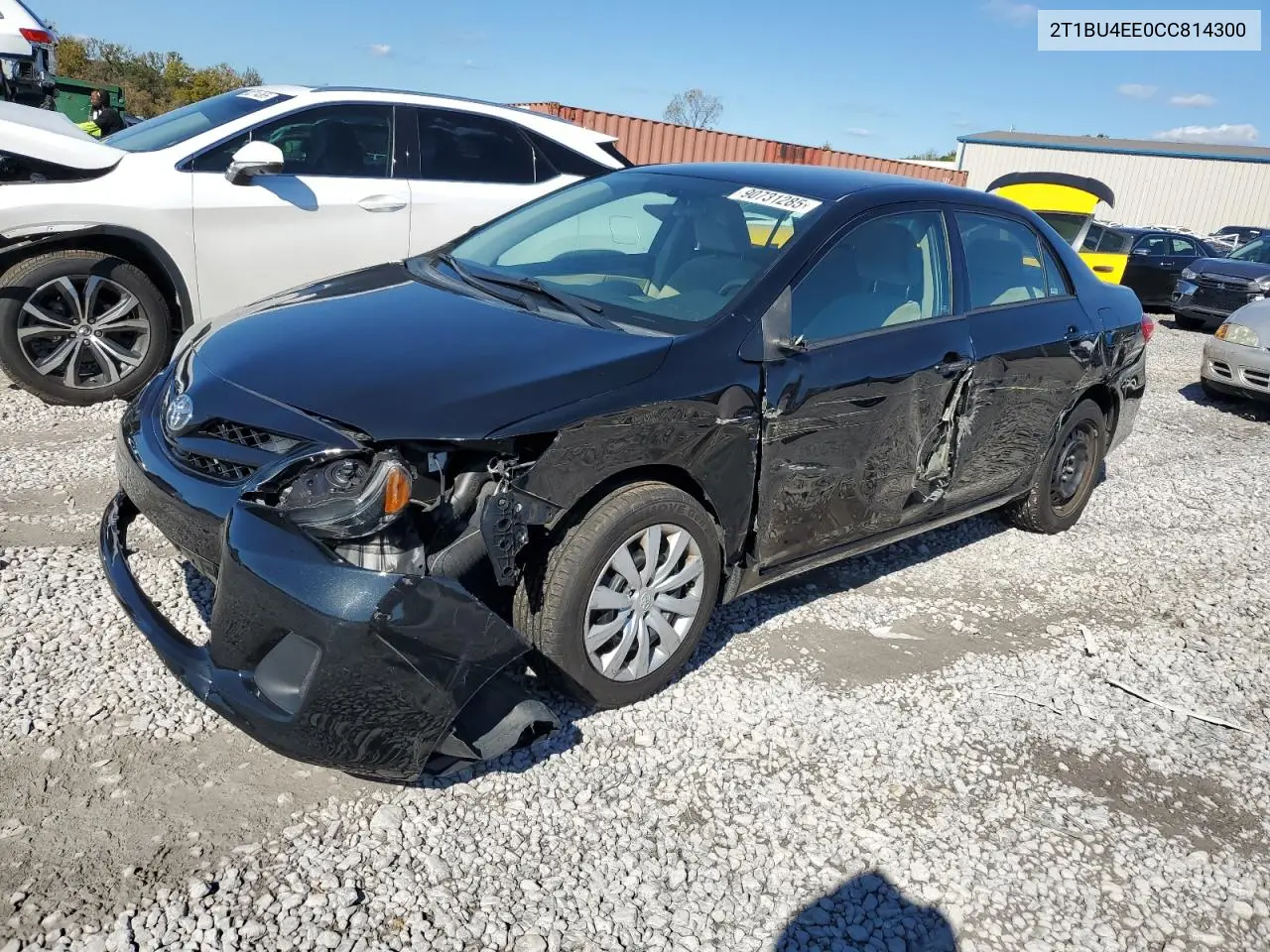2T1BU4EE0CC814300 2012 Toyota Corolla Base