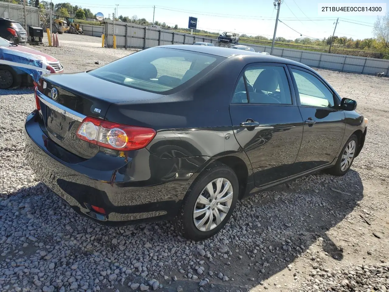 2T1BU4EE0CC814300 2012 Toyota Corolla Base