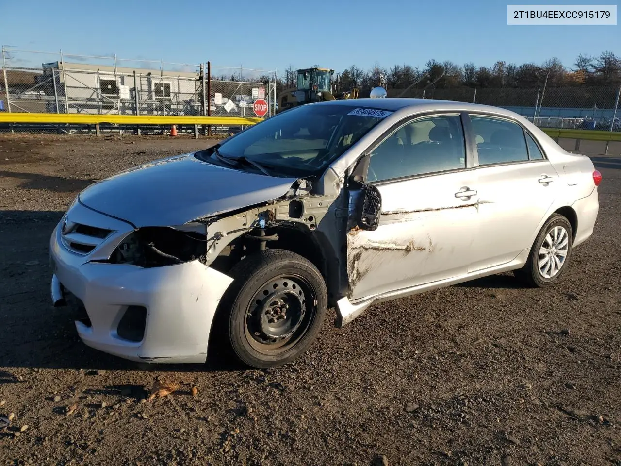2T1BU4EEXCC915179 2012 Toyota Corolla Base