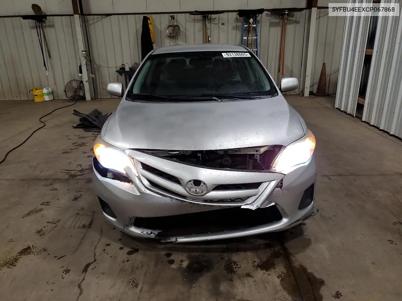 5YFBU4EEXCP067868 2012 Toyota Corolla Le