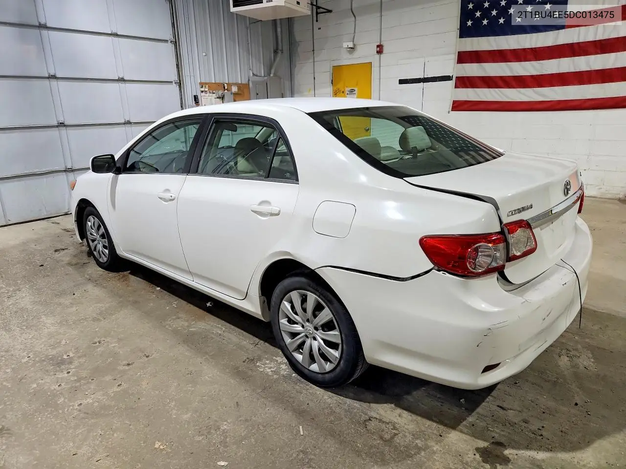 2013 Toyota Corolla Le VIN: 2T1BU4EE5DC013475 Lot: 57445776