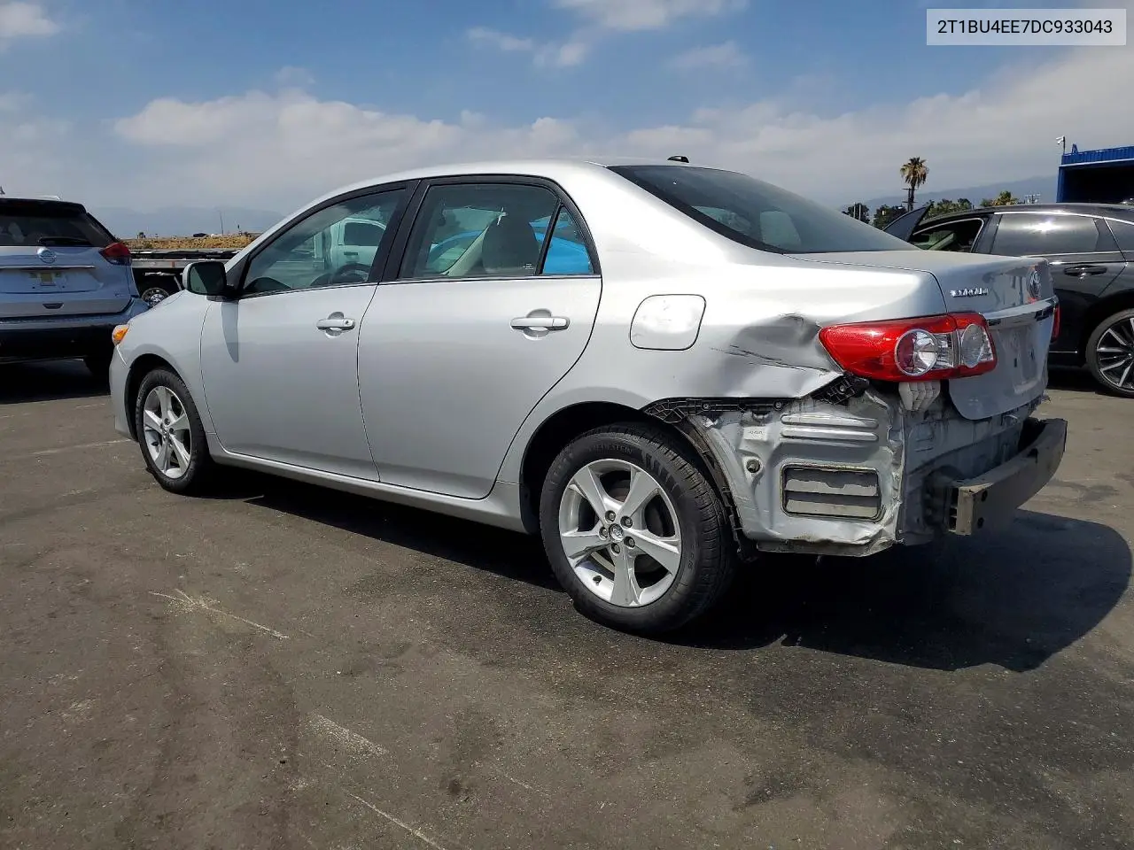 2013 Toyota Corolla Le VIN: 2T1BU4EE7DC933043 Lot: 59185996