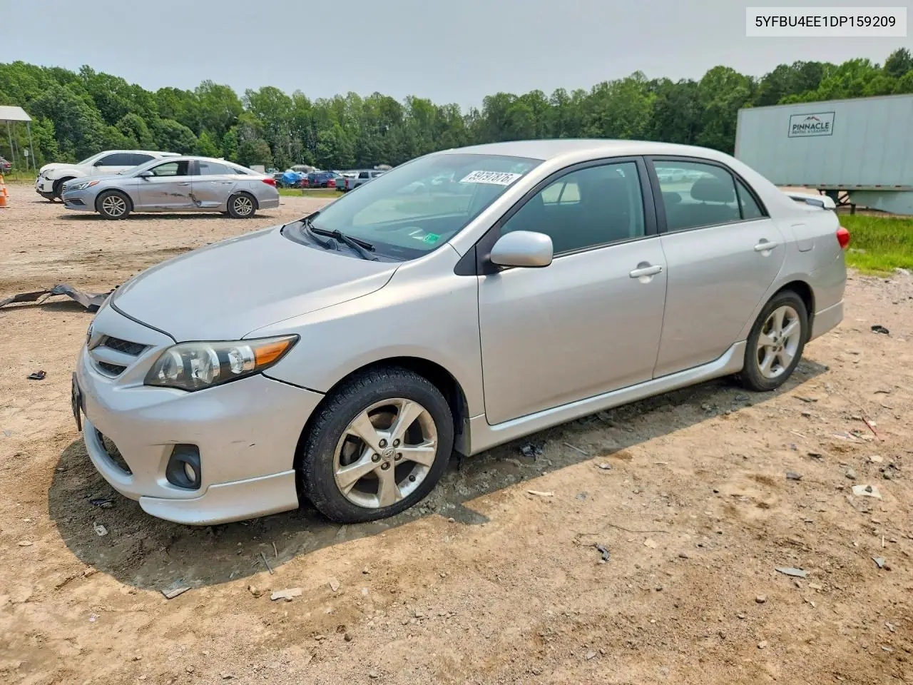 2013 Toyota Corolla S VIN: 5YFBU4EE1DP159209 Lot: 59797876