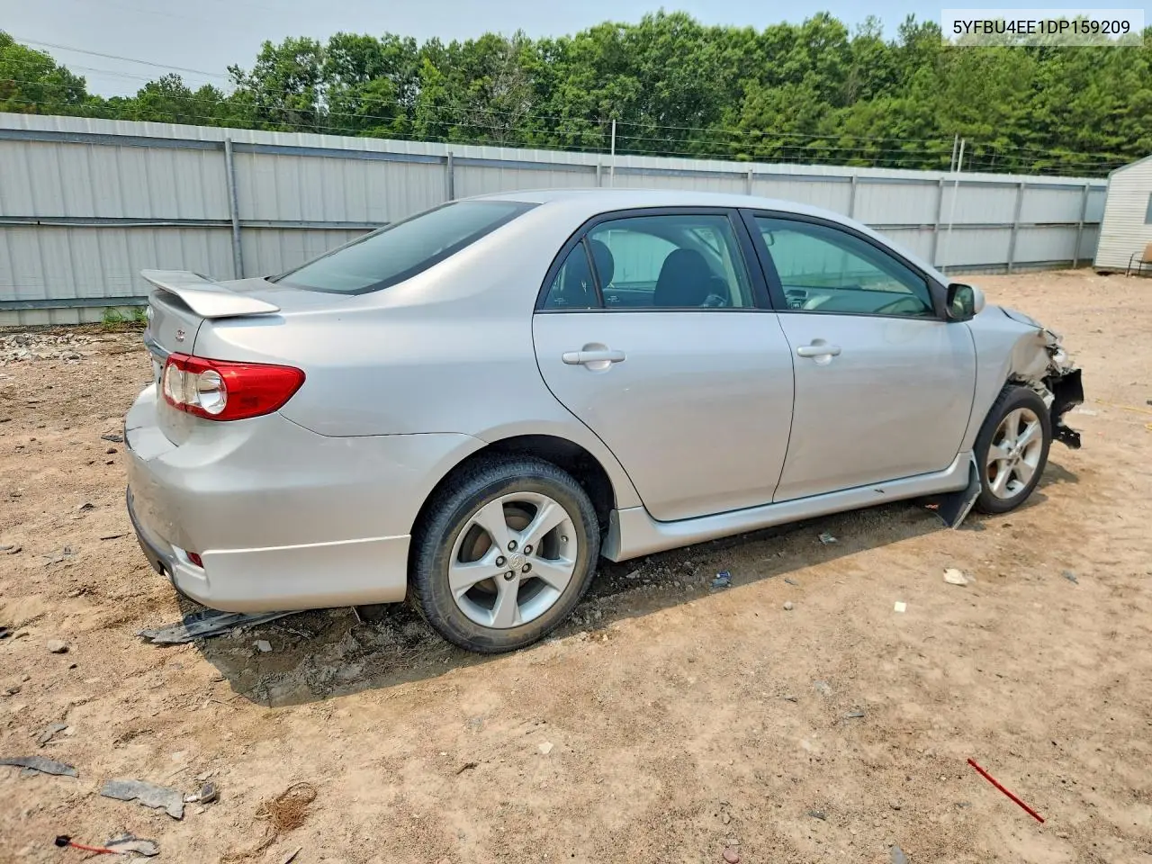 2013 Toyota Corolla S VIN: 5YFBU4EE1DP159209 Lot: 59797876