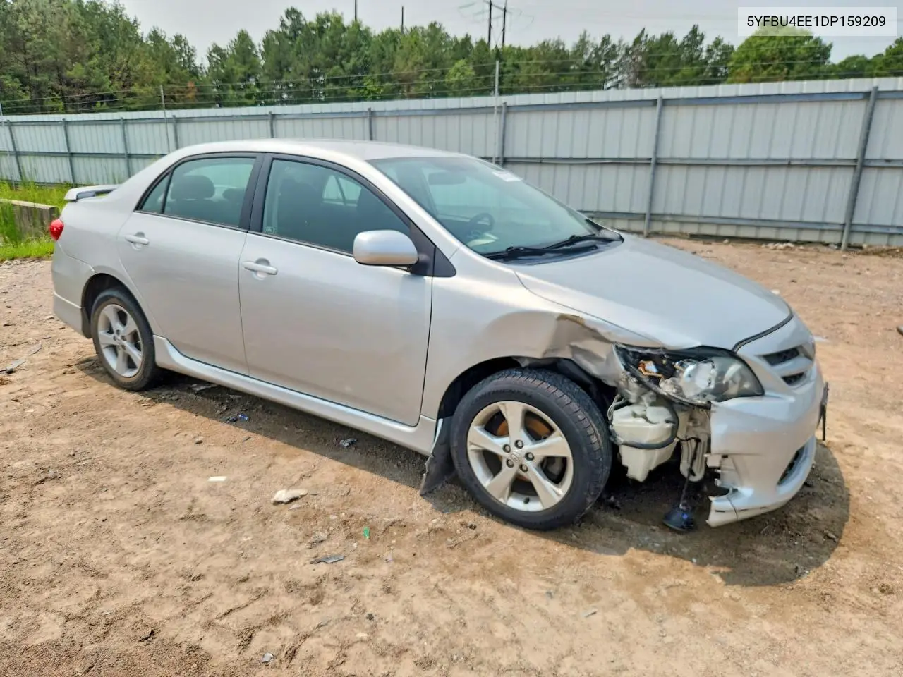 2013 Toyota Corolla S VIN: 5YFBU4EE1DP159209 Lot: 59797876