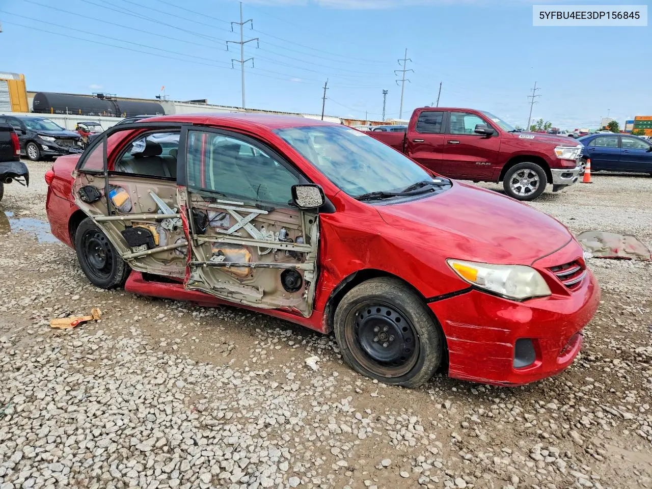 2013 Toyota Corolla Le VIN: 5YFBU4EE3DP156845 Lot: 61178556