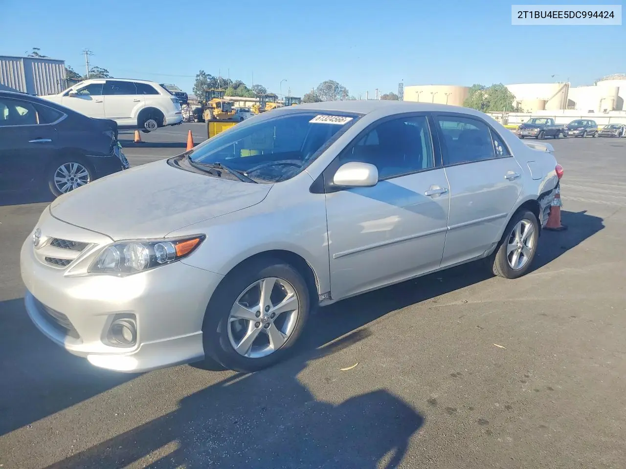 2013 Toyota Corolla S VIN: 2T1BU4EE5DC994424 Lot: 61324566