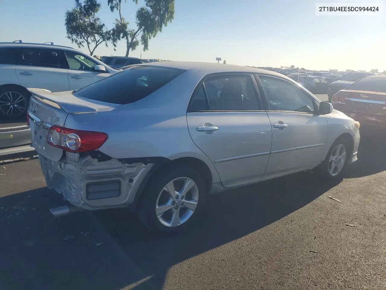 2013 Toyota Corolla S VIN: 2T1BU4EE5DC994424 Lot: 61324566