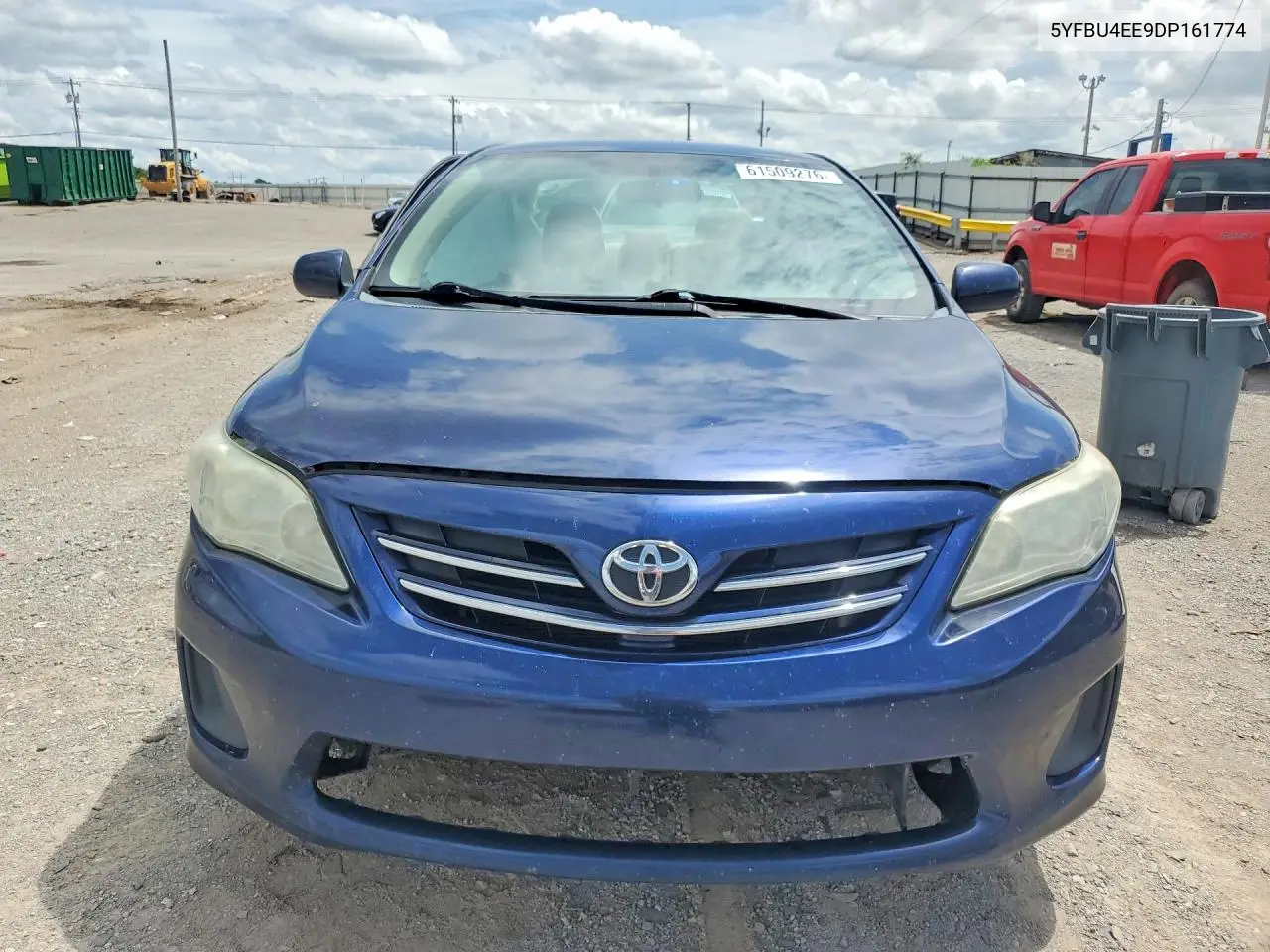 2013 Toyota Corolla Le VIN: 5YFBU4EE9DP161774 Lot: 61509276