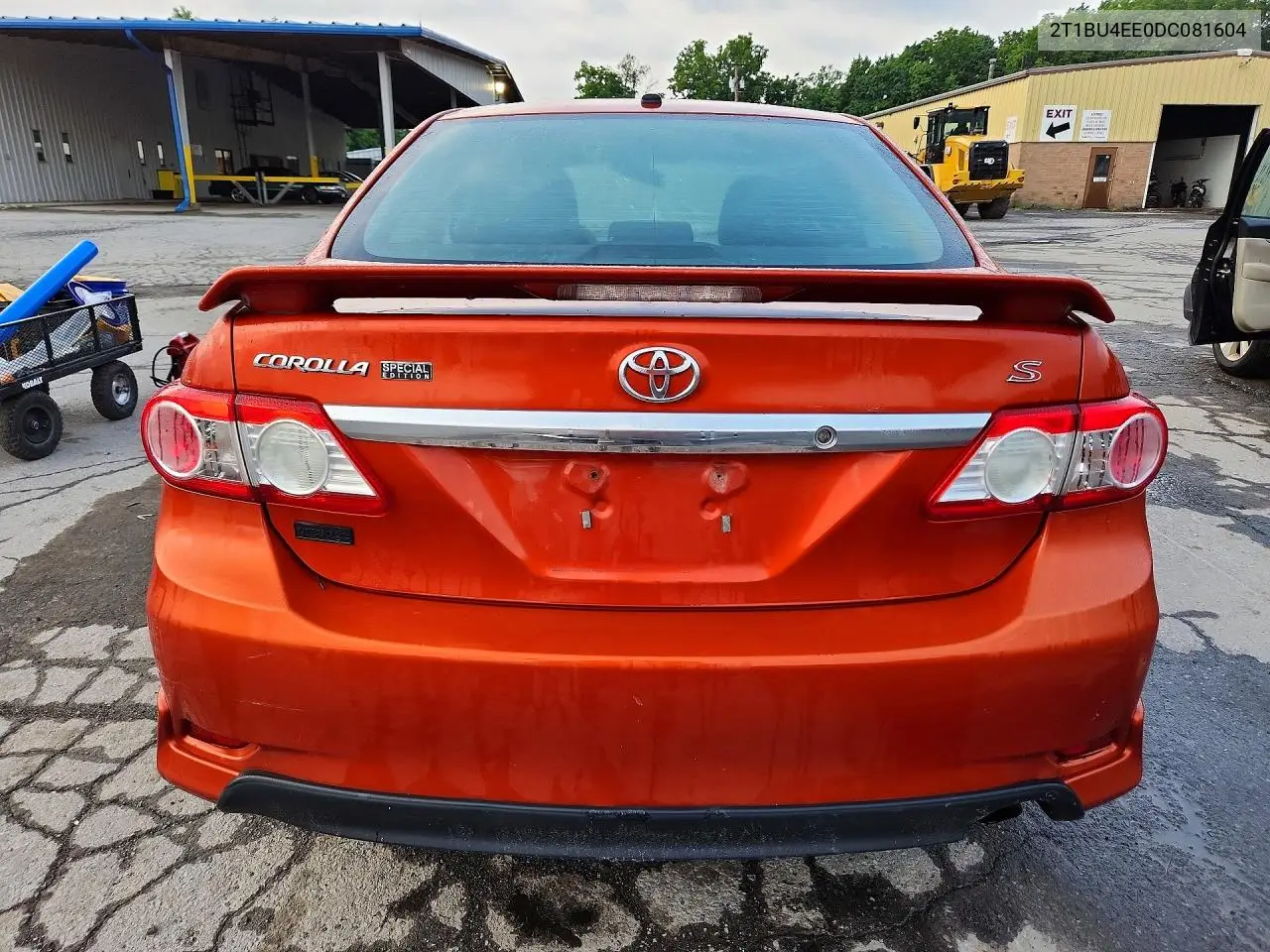2013 Toyota Corolla S Special Edition VIN: 2T1BU4EE0DC081604 Lot: 61681296