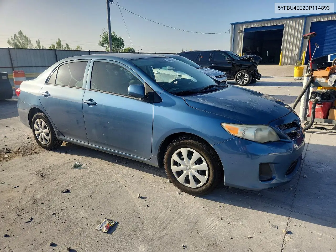2013 Toyota Corolla VIN: 5YFBU4EE2DP114893 Lot: 61725746