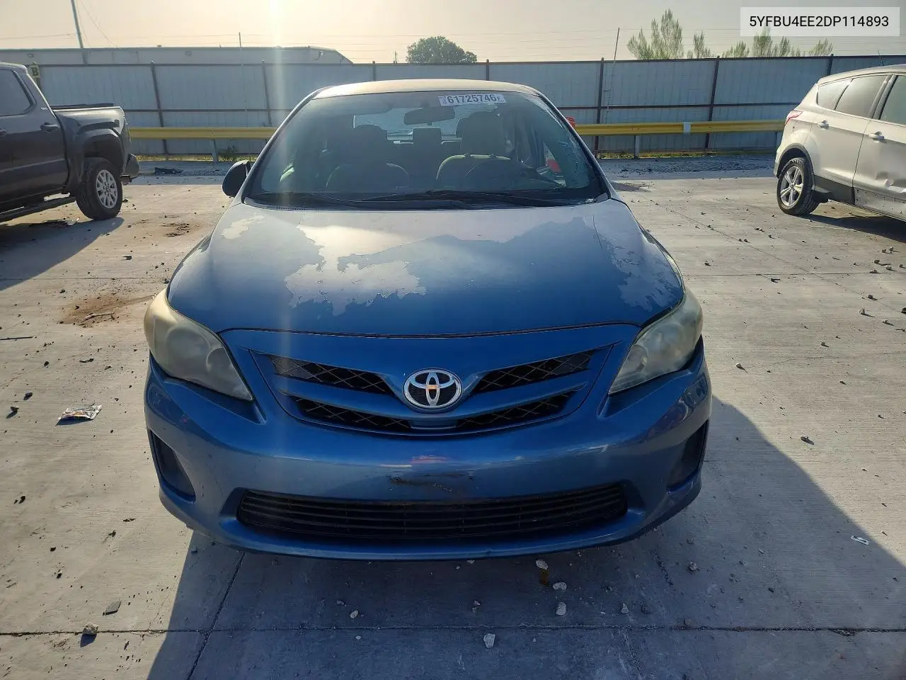 2013 Toyota Corolla VIN: 5YFBU4EE2DP114893 Lot: 61725746