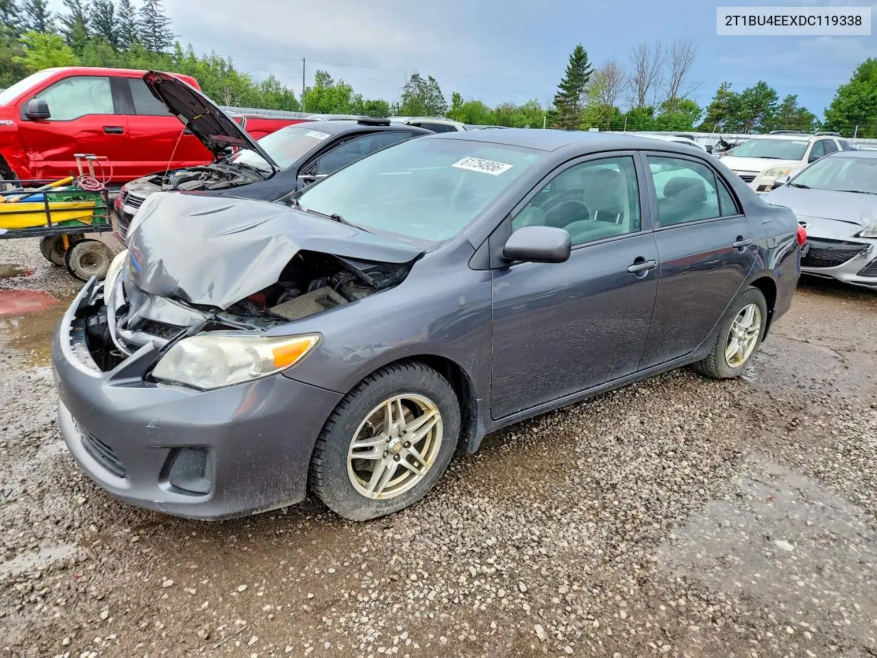 2013 Toyota Corolla L VIN: 2T1BU4EEXDC119338 Lot: 61754956