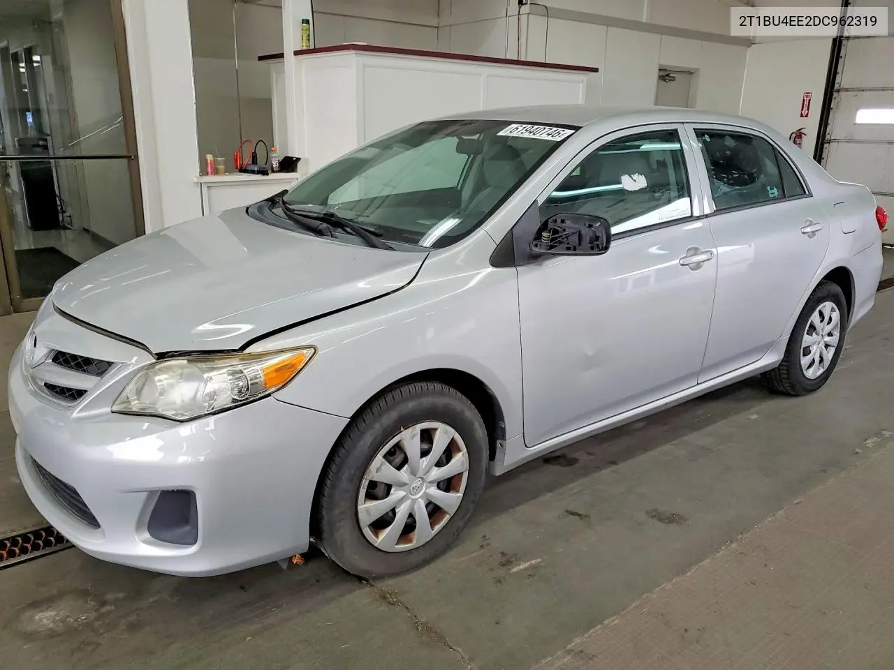 2013 Toyota Corolla L VIN: 2T1BU4EE2DC962319 Lot: 61940746