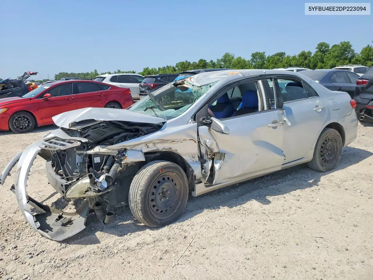 2013 Toyota Corolla Le VIN: 5YFBU4EE2DP223094 Lot: 62025376